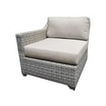 thumbnail image 3 of Delacora TKC-DPF-FAI02A Fairmont Outdoor 2 Piece70" Long Aluminum Framed Acrylic Loveseat, 3 of 5