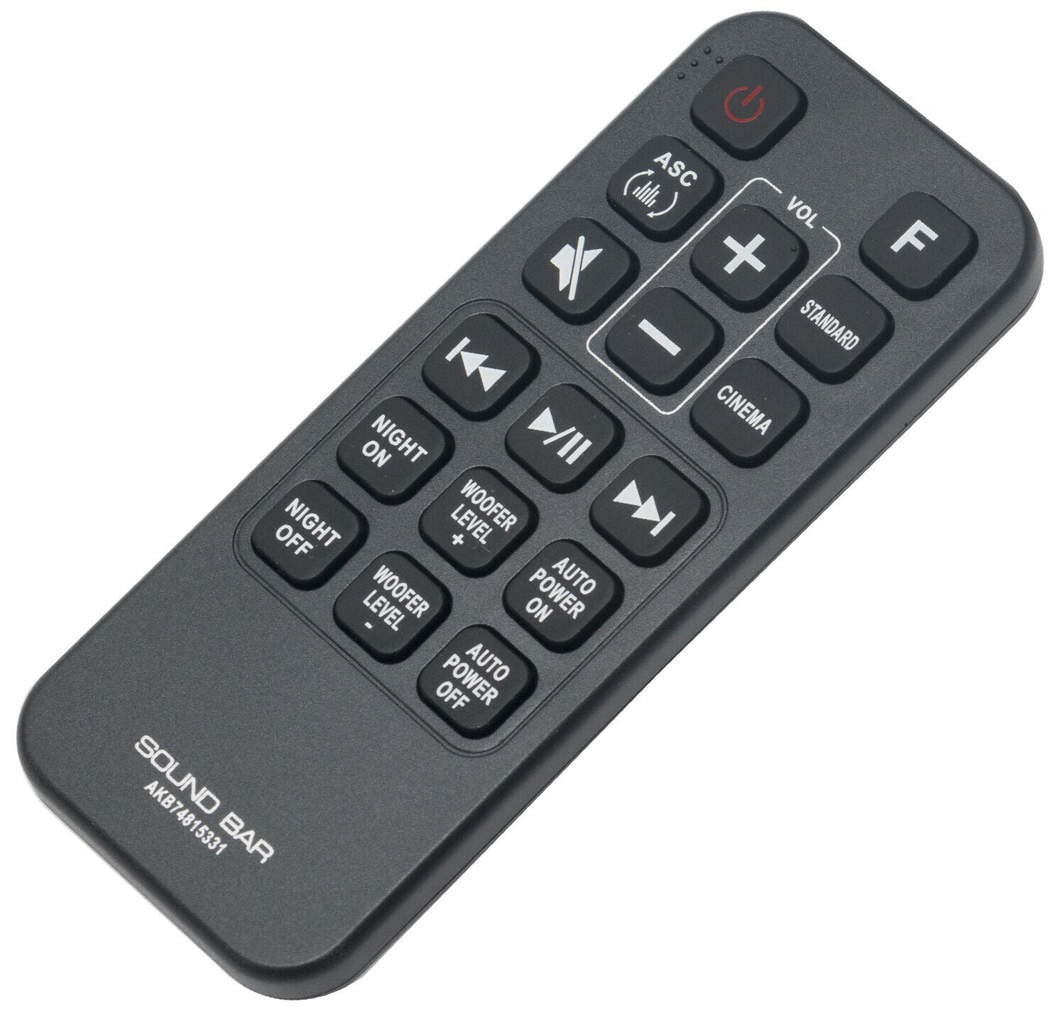 New AKB74815331 Remote for LG Soundbar SH4D SPJ4B-W SJ4 SH4 SPH5B-W SHC4 - Walmart.com