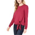 thumbnail image 2 of maison Jules Blusa con lazo en la cintura para mujer, rosa, XS, 2 of 2
