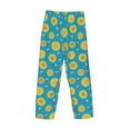 thumbnail image 5 of Xecao Bee Sunflower Men's Straight Lounge Pajama Pants: The Ultimate in Comfortable Sleepwear, 5 of 9
