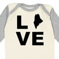 thumbnail image 4 of Inktastic Love Maine Boys or Girls Long Sleeve Baby Bodysuit, 4 of 5