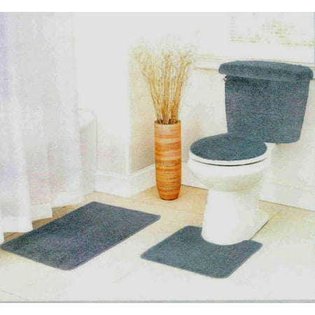 Reflections 5 Piece Bath Rug Contour Lid Tank Cover