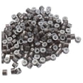 thumbnail image 1 of WIFKLSIIPG 500PCS Hair Beads Silicone Lined Nano Rings Micro Links Beads for Hair Extensions Dark Brown, 1 of 7