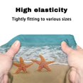 thumbnail image 7 of HELLHERO Starfish Beach Seat and Backrest Covers Seat & Back Covers & Waterproof with Easy to Install for Seniors Adult, 7 of 7