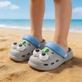 thumbnail image 2 of Weebloom Boys Girls Clogs Breathable Soft Sole With Grip Cute Cartoon Beach Outdoor Play Summer Kids Sandals, 2 of 7