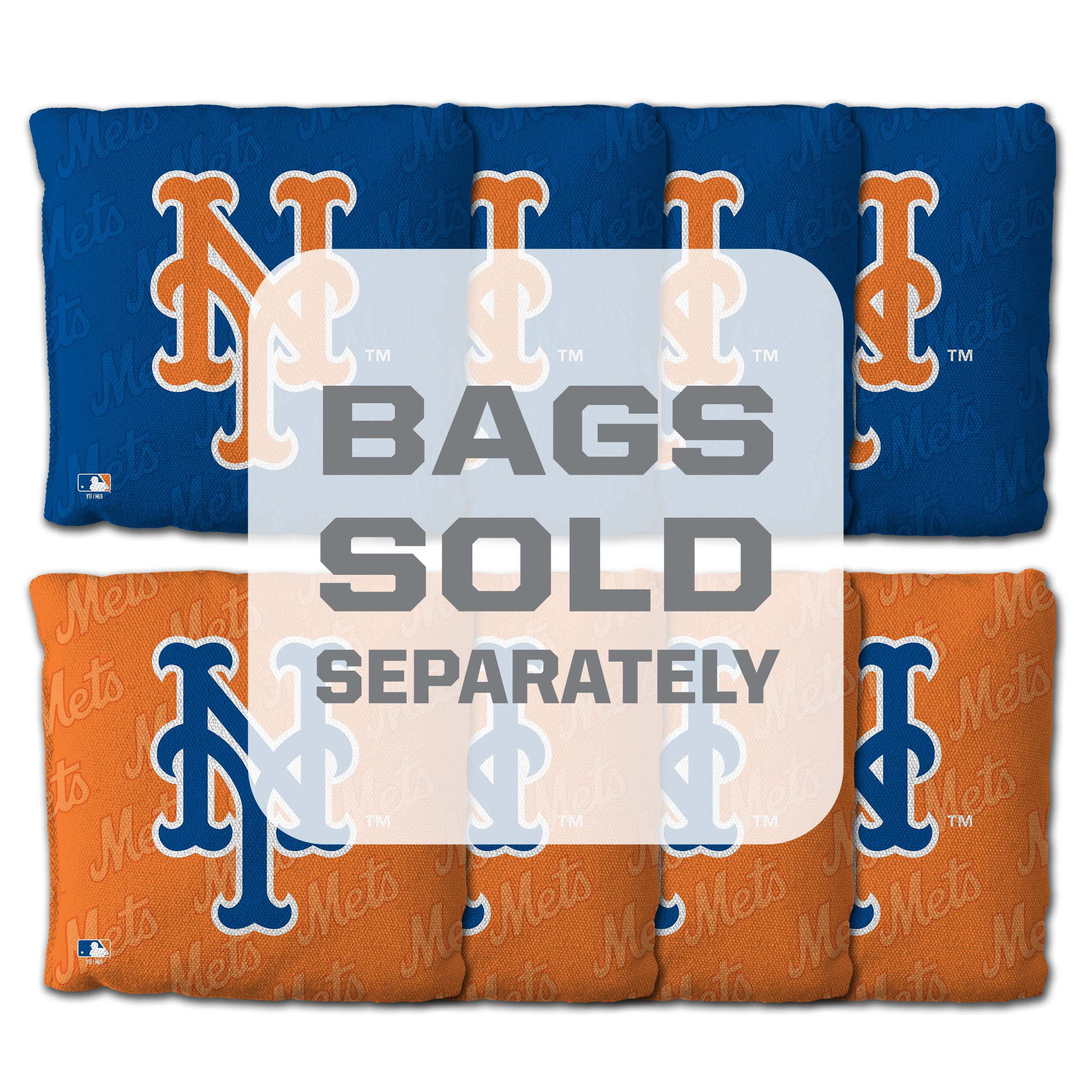 YouTheFan MLB New York Mets 2' x 4' Cornhole Game No Bags