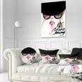 thumbnail image 1 of Jeune Fille Sexy avec Sucette - Art Moderne sur Toile, 1 of 3