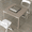 Beige, variant on 33.6 Inch Folding Square Table, Portable Foldable Table for 4 People with Upholstered Top and Collapsible Metal Legs, Beige for Dining, Card Games, Parties and Indoor or Outdoor Use