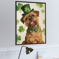 thumbnail image 2 of Red and Tan Brussels Griffon Shamrock 500 Pieces Jigsaw Puzzle for Adults, St. Patrick’s Day Dog Puzzle for Relaxing Indoor Activity and Fun, 2 of 8