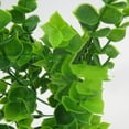 thumbnail image 3 of 1Pc Fake Leaf Foliage Bush Indoor Outdoor Artificial Plant Office Garden Decor, 3 of 8