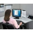 thumbnail image 3 of Fellowes 8033301 R Office Suites Monitor Mount Copyholder, Black/Silver, 3 of 4