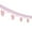 pink, variant on Beaded Trim Fringe Trimming Lace Curtain Tessel Sewing Ribbon Decorative Trim for Lampshades 6yards