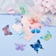 thumbnail image 5 of 30 piezas de mariposas coloridas 3D de doble capa con forma de mariposa, tela de tul de gasa, accesorios para pendientes, pinzas para el cabello, fabricación de joyas, 5 of 7