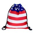 thumbnail image 3 of Xuewenshw Flag Bag Independence Day Bundle Pocket Fashion Digital Print Drawstring Outdoor Storage Storage Extra Large, 3 of 8