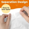 thumbnail image 4 of Cat Litter Box Liner for Self Cleaning Litter Box, Extra Thick Heavy Duty Replacement Bags for Multiple Cats, Control Waste Bags for Automatic Litter Box, 40 Count White, 4 of 6