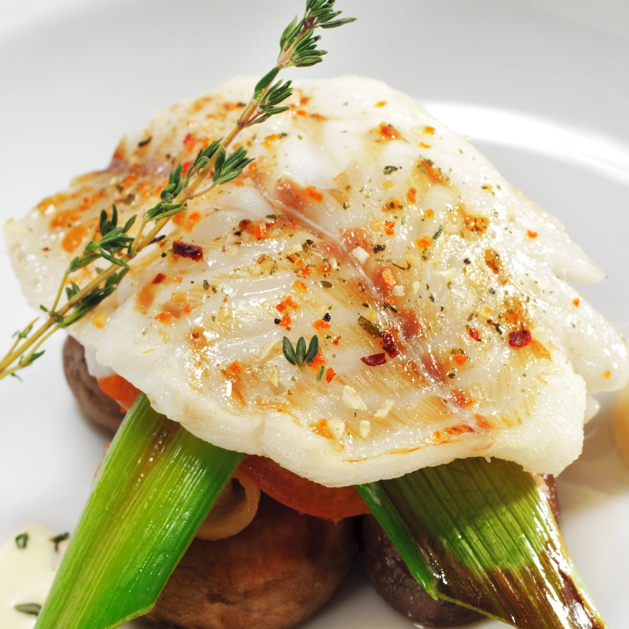 Today Gourmet - Halibut Fillets - Alaskan Wild Caught 6-6/7oz Portions (2.63lb Pkg)