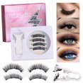 thumbnail image 2 of Reusable Magnetic Eyelash Kit with Tweezers Upgrade Directional Suction Fiber Lashes Easy Application Multiple Styles, 2 of 8