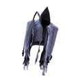 thumbnail image 4 of Capa con capucha para Halloween, disfraz de de terror, unisex, para hombres, mujeres y adultos. Negro, 4 of 10