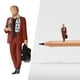 thumbnail image 5 of Diorama coleccionable de resina a escala 1/64, figura en miniatura de un jefe exitoso. Rojo A, 5 of 7