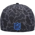 thumbnail image 4 of Men's New Era Black Los Angeles Rams Amoeba Camo 59FIFTY Fitted Hat, 4 of 6