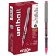 thumbnail image 1 of Bolígrafos Rollerball Uni-Ball Vision 0.7 mm Punta Fina Rosa Paquete con 12, 1 of 8