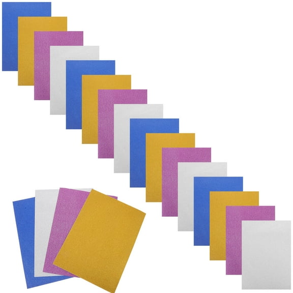GOOHOCHY GOOHOCHY 40 Sheets Smooth Texture Glitter Craft Paper for Party Cosplay School Ceremony Background