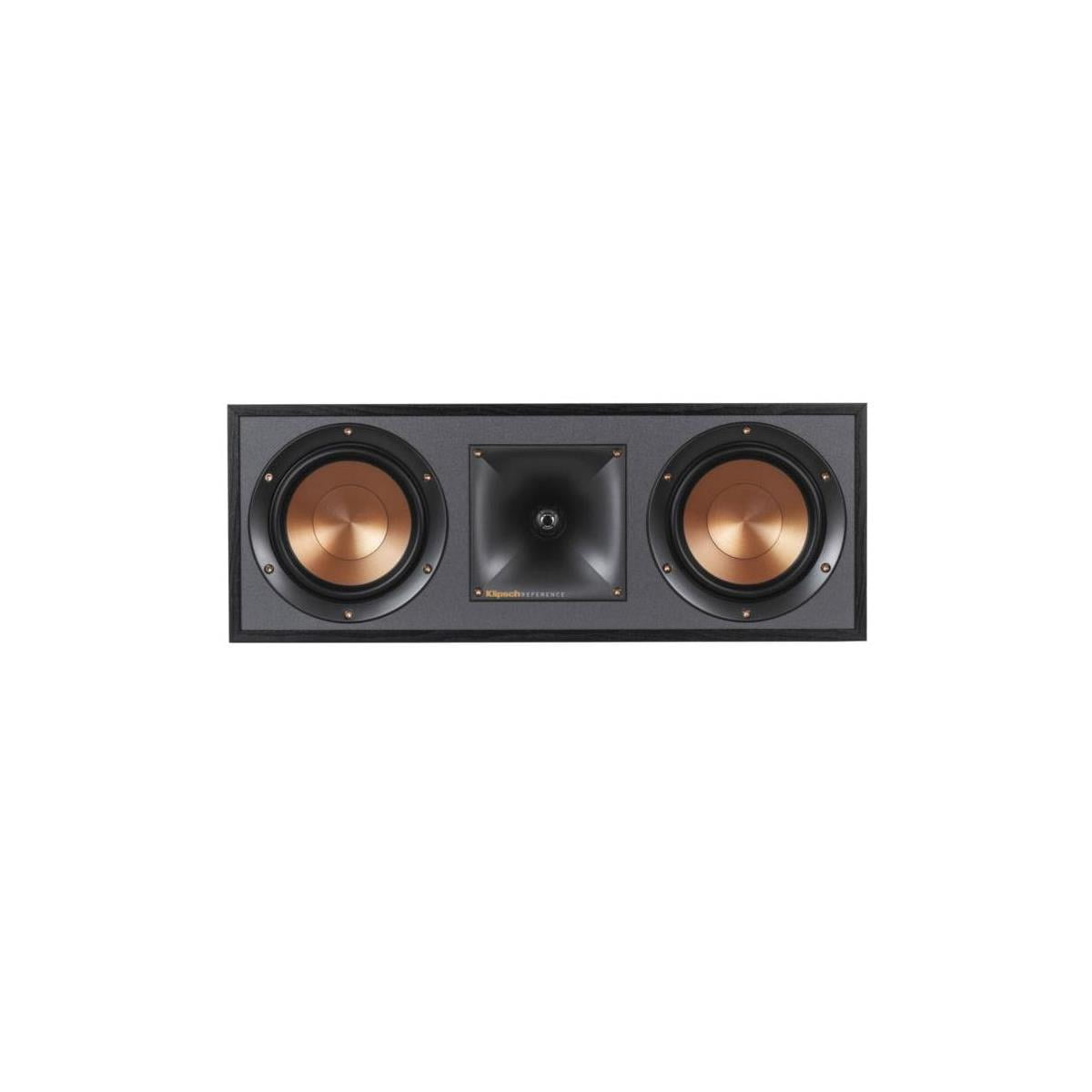 Klipsch Reference 5.0 Home Theater System Bundle with 2x R-620F Floorstanding Speaker, R-52C Center Channel Speaker, 2x R-41M Bookshelf Speaker, Black