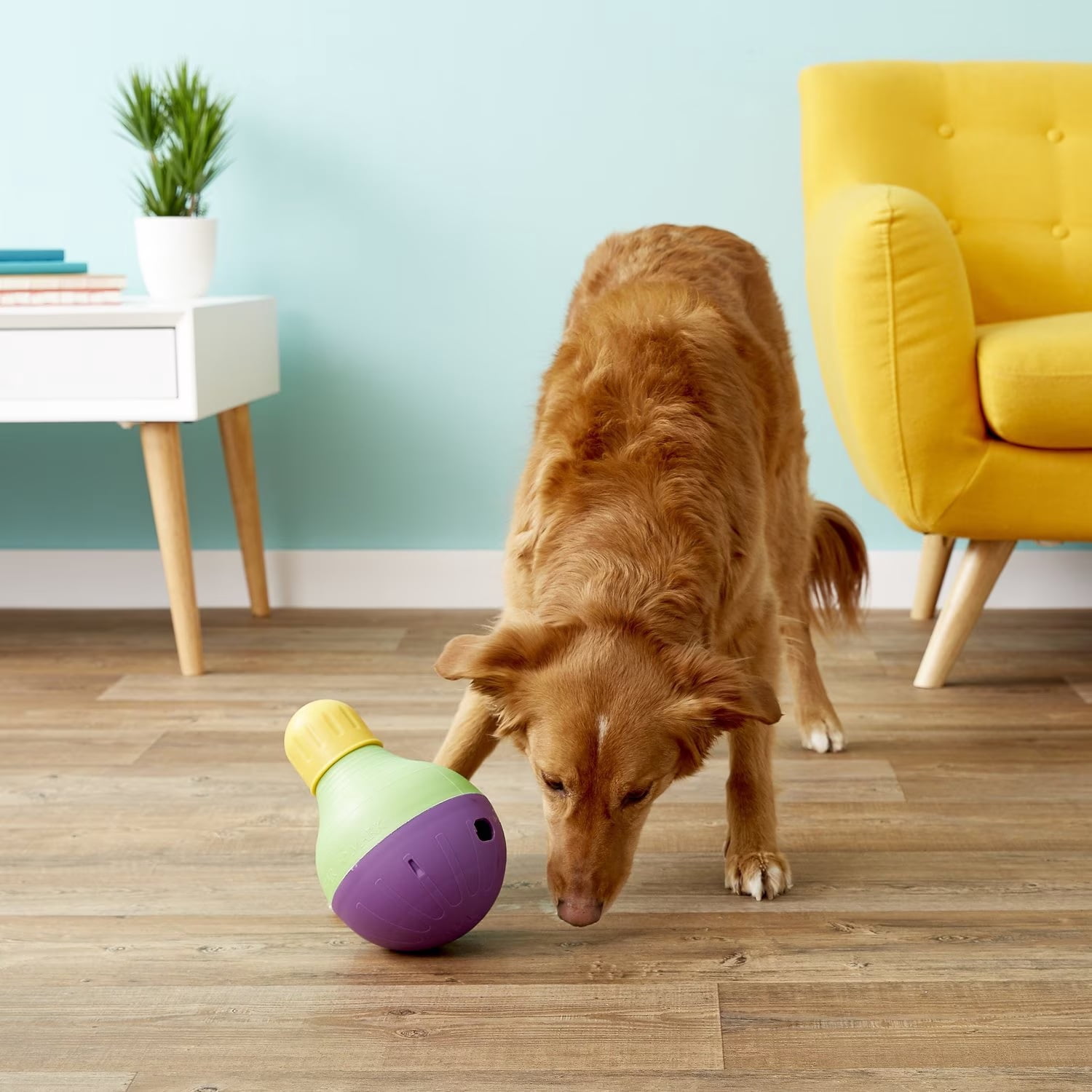 Dog Wobble Toy Extra Tough Durable Treat Dispensing Feeder Choose Size or Set (Large 9 Inches)