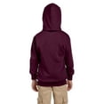 thumbnail image 2 of The Hanes Youth 78 oz EcoSmart 50/50 Pullover Hood - MAROON - L, 2 of 2