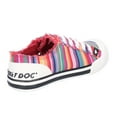 thumbnail image 3 of Rocket Dog Womens Jazzin Eden Stripe Lace Up Canvas Trainer, 3 of 4