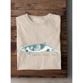 thumbnail image 3 of Cetacea Shepherd's Beak Whale T-Shirt Men -June Erica Vess Designs, Male x-Large, 3 of 4