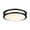 Matte Black, variant on 13 inch 23W LED Ceiling Light Kitchen Light Fixture Flush Mount for Bathroom, Hallway, Bedroom, Living Room, Dimmable 2700K/3000K/3500K/4000K/5000K