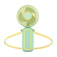 thumbnail image 3 of Hwkond Handheld Fan New Handheld USB Mini Fan Students Outdoor Neck Portable Fan on Clearance, 3 of 7