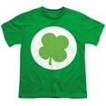 thumbnail image 2 of Care Bears: Unlock the Magic Good Luck Bear Belly Kids T Shirt for Youth Boys and Girls, Kelly Green, Small, 2 of 3