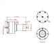 thumbnail image 5 of 3X Motor de Bomba de Microvacío RS555, 12 V, 15 L/Min, Bomba de Aire Eléctrica de Bajo Ruido, Máquina de Recubrimiento Al Vacío, Bomba de Aire para Pecera, 5 of 5