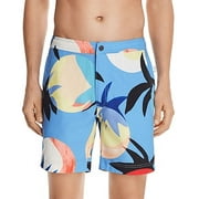 Onia MORNING HAZE Calder Dreamy Night Printed Swim Trunks, US Small