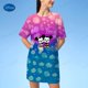 thumbnail image 1 of Women T-shirt Dress Fun Disney Mickey Mouse Print Short Sleeve T Shirt Ladies Casual Loose Fashion Woman Streetwear Y2k ClothesL Gao Jinjia LED, 1 of 2