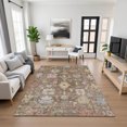 thumbnail image 6 of Addison Rugs Mayfield Premium Machine Washable Traditional Global Brown Rectangle Rug, 8' x 10', 6 of 6