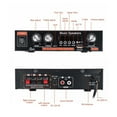 thumbnail image 2 of 800W HiFi Stereo Audio Car Amplifier Car Audio Bluetooth 2 Channel Digital Powerful Car Amplifier For Subwoofer Audio Processor ,Bluetooth 5.0, 2 of 5