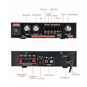 400W 2 CH Bluetooth Mini HiFi Stereo Amplifier USB SD FM Radio Power Stereo Home Car Amplifier Home Amplifier ,Easy to Operate
