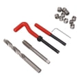 thumbnail image 3 of M10x1.25 Thread Repair Kit Bent Handle Carbon Steel Thread Repair Tool Kit for Thread Repair, 3 of 16