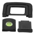 thumbnail image 2 of Eyepiece Eye Cup, Camera Viewfinder Eye Cup Easy To Assemble Sturdy With Cold Shoe Cover Gradienter For  Camera Kits, 2 of 8
