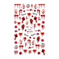 thumbnail image 1 of Nail Accessories Halloween 3D Red Stickers Eye Transfer Paper for DIY Manicure Designs, 1 of 3