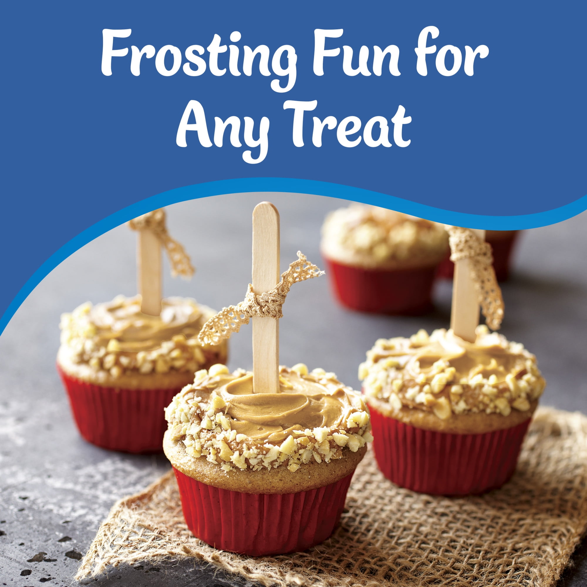 Pillsbury Creamy Supreme Salted Caramel Frosting, 16 oz Tub