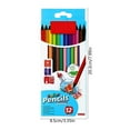 thumbnail image 2 of HengDidi Woodless Painting Colored Pencils Set in 12 Vibrant Colors - Oil-Based Drawing Kit for Artists, Portable Sketching Art Supplies, 2 of 6