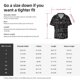 thumbnail image 5 of Balery Black Scientific Camisa Casual de Manga Corta con Botones para Hombre, Texturizada, Estilo Cubano, para Playa, Verano-X-Large, 5 of 5