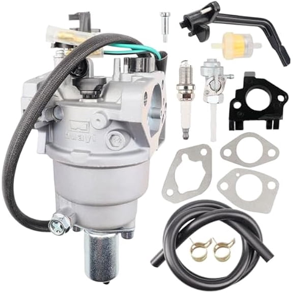 Carburetor P28‑H‑4 for 389cc–439cc Dual Fuel 7500–9375W Generator Replaces 47.131000.25/28