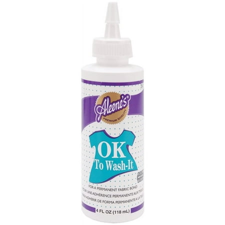 Aleene’s OK To Wash-It Permanent Fabric Bond Glue