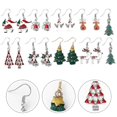 thumbnail image 2 of 9 Pairs Elk Ornament Holiday Earrings Women Holiday Jewelry Set Lovely Xmas Jewelry Xmas Earrings------Product code 64378, 2 of 5