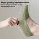 thumbnail image 4 of Calcetines invisibles de estilo fino para mujer, medias invisibles de silicona antideslizantes con posicionamiento, boca poco profunda, 5 uds., 4 of 5